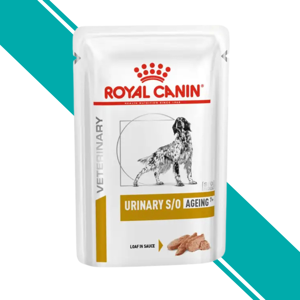 Royal Canin Veterinary Urinary S/O Ageing - Wet Dog Food Loaf 48x85g